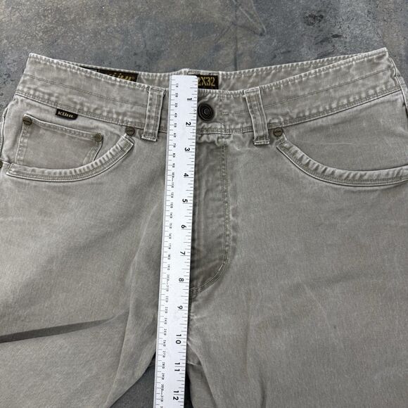 Kuhl Rydr Vintage Pantina Dye Gray Men’s Outdoor Canvas Work Pants Size 32x30 - Picture 4 of 16